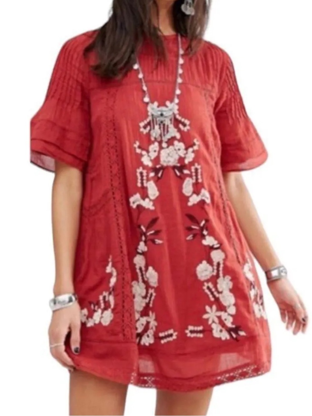 Free People Perfectly Victorian Mini Dress